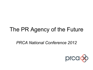 PR Agency of the Future Part 1