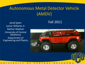 Autonomous Metal Detector Vechicle