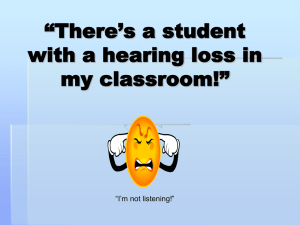 Deaf/ Hard of Hearing - Polk County School District