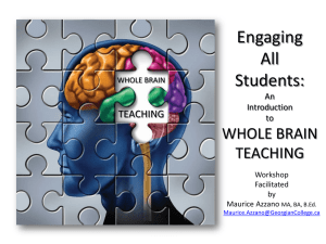 whole brain teaching