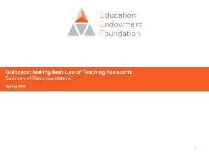 Making Best Use of Teaching - Slides 27th February 2015 124 KB file
