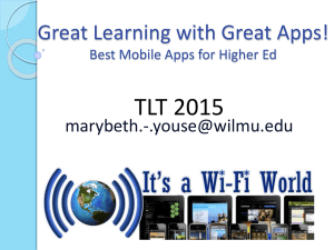 Great Learning with Great Apps!