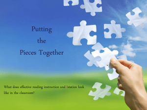 Putting the Pieces Together PPT Presentation