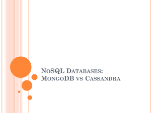 NoSQL Databases: MongoDB vs Cassandra
