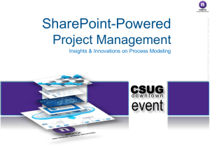 SharePoint-Powered Project Management