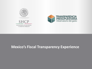 Mexico-Presentation - Global Initiative for Fiscal Transparency