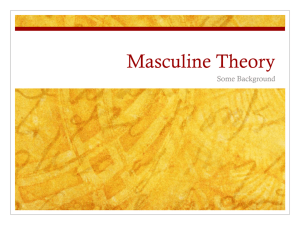Masculine Theory