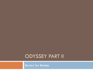 Odyssey Part ii