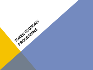 Token economy programme