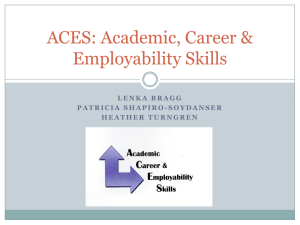 ACES: Academic, Career & Employability Skills