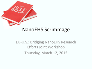 NanoEHS Scrimmage Rulebook