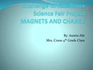 Challenge To Excellence Science Fair Project
