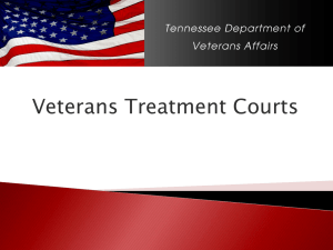 TDVA Veterans Treatment Court Presentation