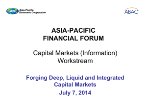 Michael Taylor - Forging Deep, Liquid, and Capital Markets
