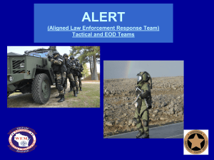 WI ALERT Teams and TEMS PowerPoint