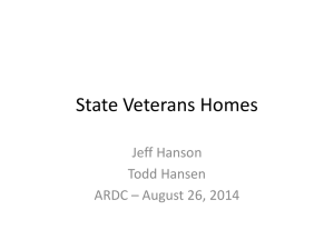 State Veterans Homes - Utah Aging & Disability Resource Connection
