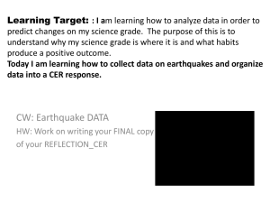 Learning Target: : I am learning how to analyze data in order to