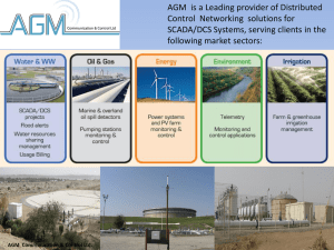 AGM short presentation - AGM Communication & Control Ltd.