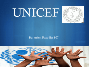 Unicef NGO Project