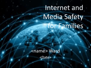Internet and Media Safety for Families