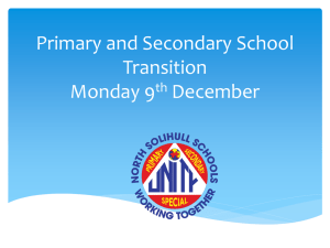 9th December Transition Powerpoint