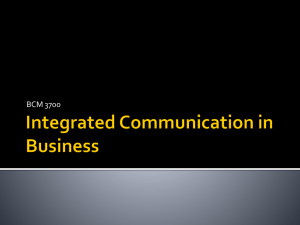 Succeeding in Business Communication