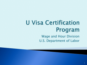 U Visa Coordination