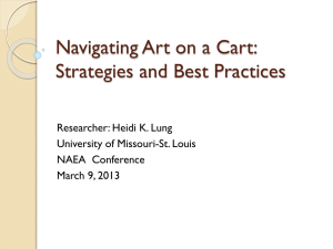 Navigating Art on a Cart: Strategies and Best Practices