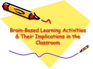Brain Based Learning Presentation