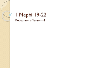 1 Nephi 19-22