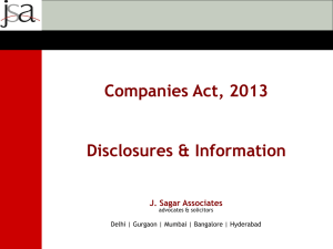 Enhanced Disclosures & Information in Board of Directors` Report