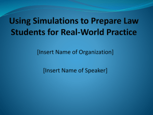 this PowerPoint presentation about simulations