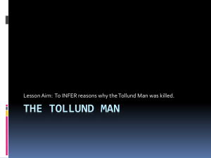 The Tollund Man - StJoesHistoryWiki