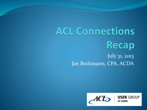 ACL-Connections-Recap