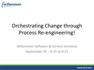 CEUG Presentation 2013 - Millennium Software and Service Solutions