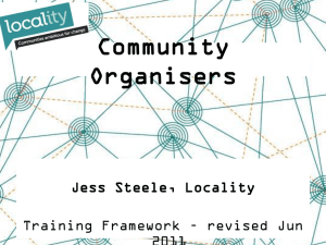 Community Organisers