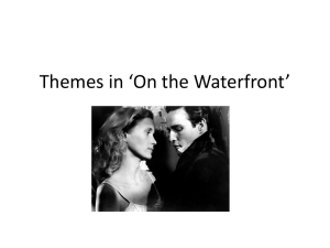Themes in *On the Waterfront*