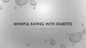 Mindful Eating with Diabetes