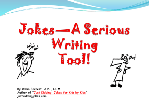 Jokes Slideshow - Just Kidding Jokes