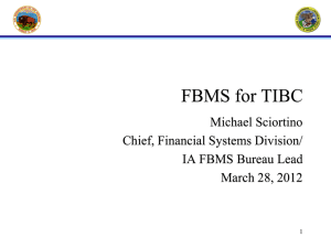 FBMS Overview