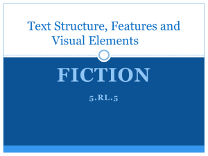Text Structure and Features-fiction - alena