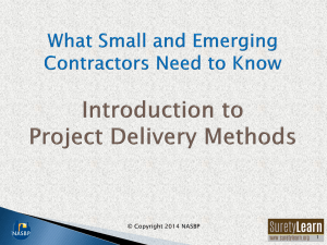 What Small and Emerging Contractors Need to