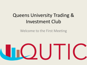 Introduction to QUTIC - Queen`s University Belfast