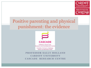 Positive parenting and physical punishment