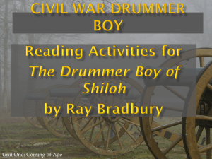 Civil War Drummer Boy - Adame