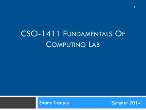CSCI-1411 Lab-1