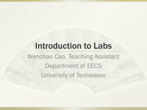 Lab introduction & ISE WebPACK tutorial