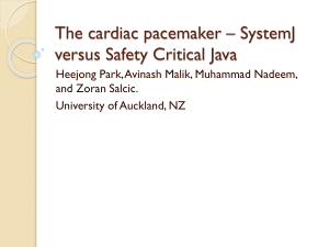 The Cardiac Pacemaker – SystemJ versus Safety