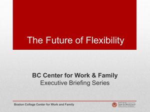 The Future of Flexibility Executive Briefing