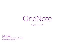 OneNote 2013 Top Feature Videos